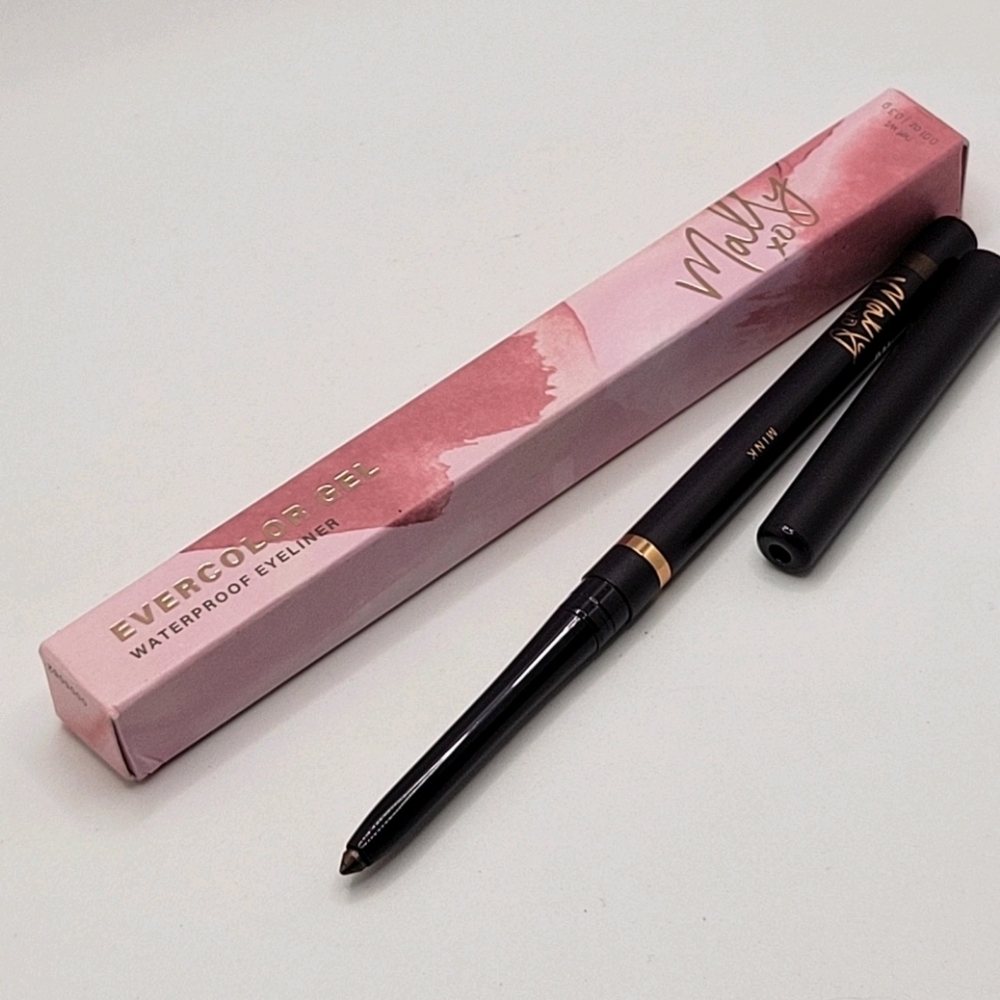💞 3 - MALLY EVERCOLOR WATERPROOF GEL LINERS "MINK"   NIB - Picture 2 of 6